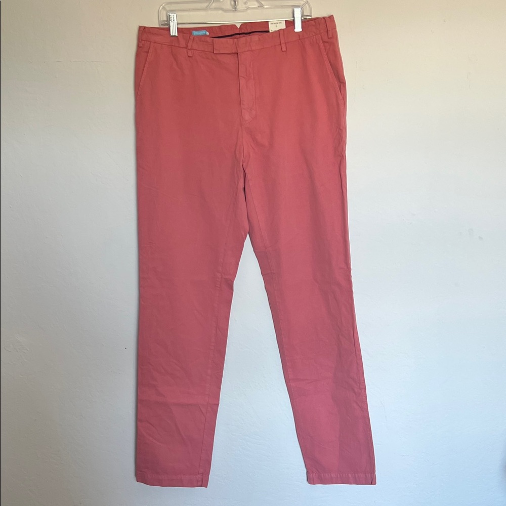 J. McLaughlin Men's Coral Chinos